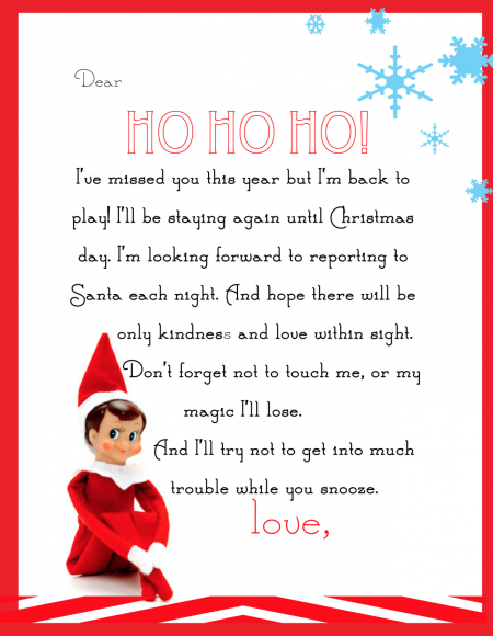 Pimp Your Elf On The Shelf – Free Printables | Take it From Mummy